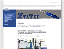 Tablet Screenshot of hydraulikzylinder.ch